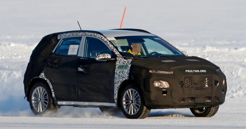 SPIED: 2020 Hyundai Kona facelift spotted cold testing 1104626