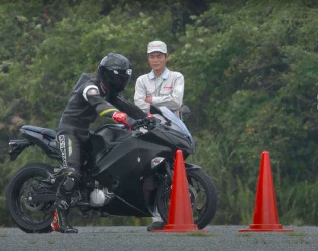 Kawasaki tests EV Endeavor electric motorcycle
