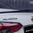 2020 Nissan Almera dressed up in Drive68 body kit