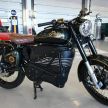 Royal Enfield Bullet diubah suai dengan motor elektrik