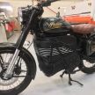Royal Enfield Bullet diubah suai dengan motor elektrik