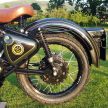 Royal Enfield Bullet diubah suai dengan motor elektrik