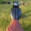 Royal Enfield Bullet diubah suai dengan motor elektrik