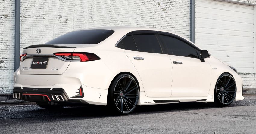 2020 Toyota Corolla Altis fitted with Drive68 bodykit 1107035