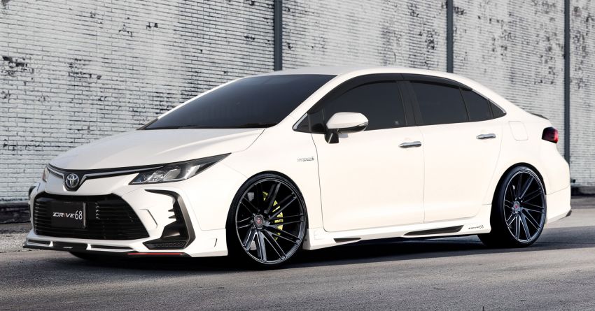 2020 Toyota Corolla Altis fitted with Drive68 bodykit 1107036