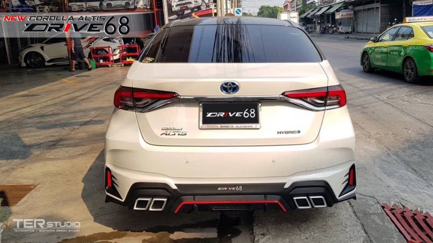 2020 Toyota Corolla Altis fitted with Drive68 bodykit 1107027