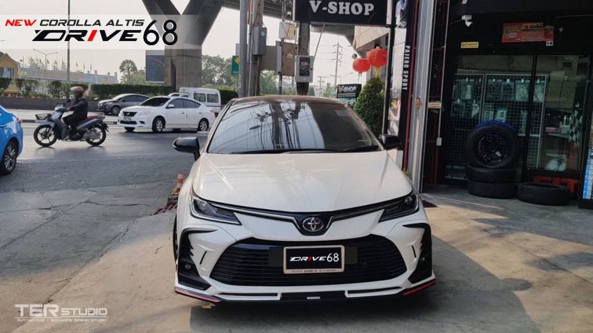 2020 Toyota Corolla Altis fitted with Drive68 bodykit 1107030