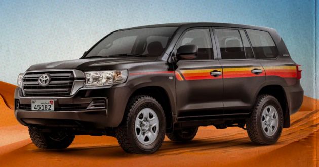 Toyota Land Cruiser Heritage Edition – 4.0 litre V6 and 4.6 litre V8,  from RM201,274 in UAE, limited to 20 units