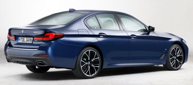 BMW 5 Series G30 facelift 2021 terdedah lebih awal