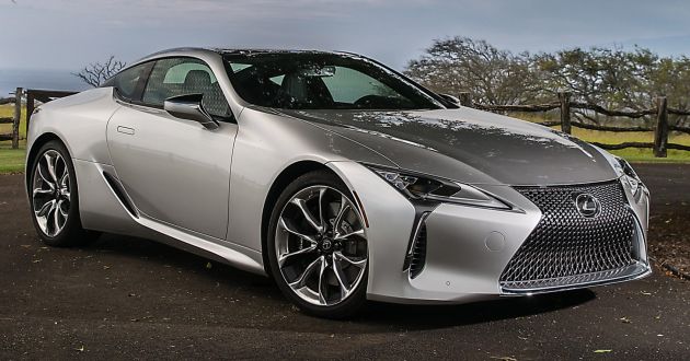 2021 Lexus LC gets suspension tweaks, 10 kg lighter