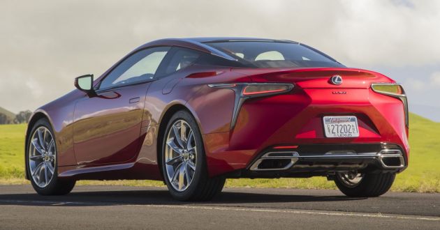 2021 Lexus LC gets suspension tweaks, 10 kg lighter