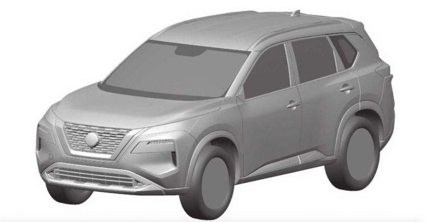 Next Nissan X-Trail sighted in Brazil document filing 1101762