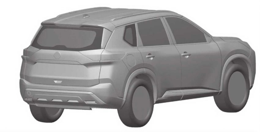 Next Nissan X-Trail sighted in Brazil document filing 1101763