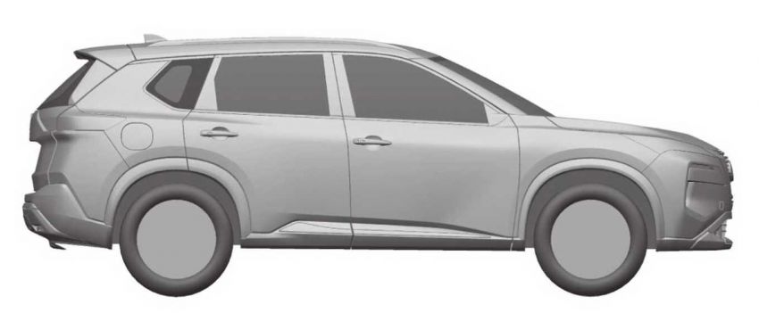 Next Nissan X-Trail sighted in Brazil document filing 1101791