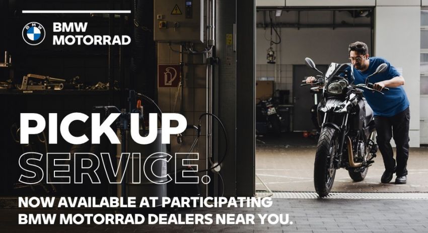 MCO: BMW Motorrad Malaysia authorised dealers offer pick up service for BMW Motorcycles 1112903