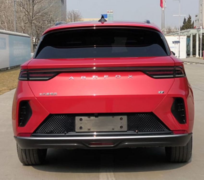 ArcFox Alpha-T – SUV elektrik dua motor baru di China 1113327