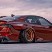 Toyota Camry XV70 widebody render by Brad Builds