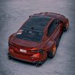 Toyota Camry XV70 widebody render by Brad Builds