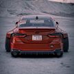 Toyota Camry XV70 widebody render by Brad Builds