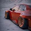Toyota Camry XV70 widebody render by Brad Builds