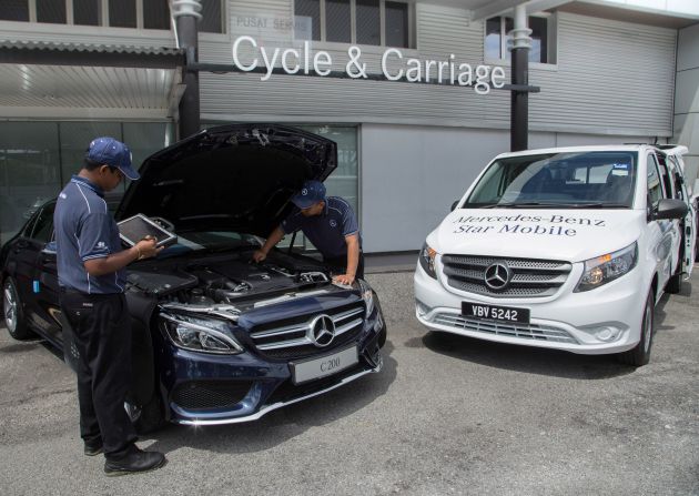 Cycle & Carriage Bintang’s Mercedes-Benz Star Mobile service available to customers during MCO period