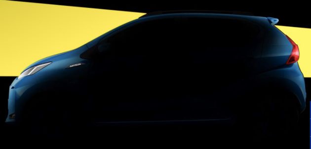Datsun redi-Go facelift – teaser mula disiarkan di India