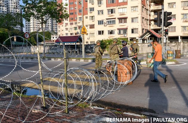 Polis tangkap 1,174 individu yang didapati ingkar PKP semalam, beberapa kawasan lagi dikenakan PKPD