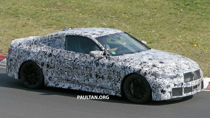 SPYSHOTS: G82 BMW M4 bares manual transmission 1107458