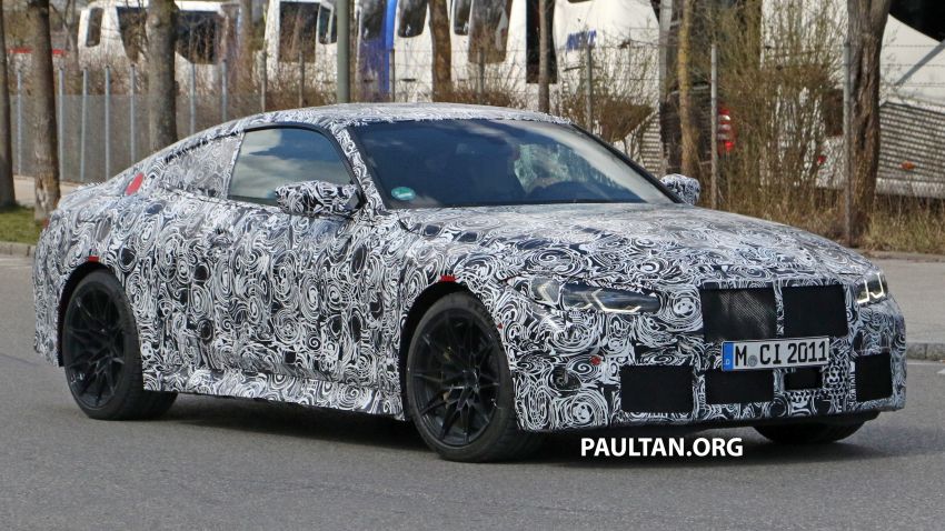 SPYSHOTS: G82 BMW M4 bares manual transmission 1107439