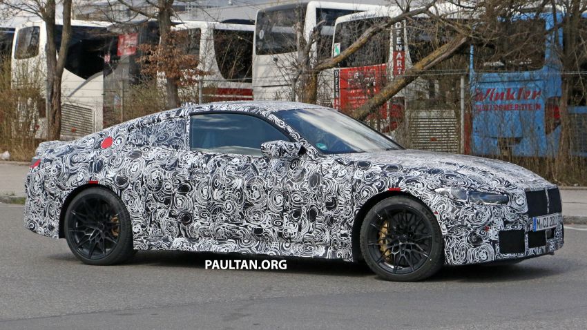 SPYSHOTS: G82 BMW M4 bares manual transmission 1107441