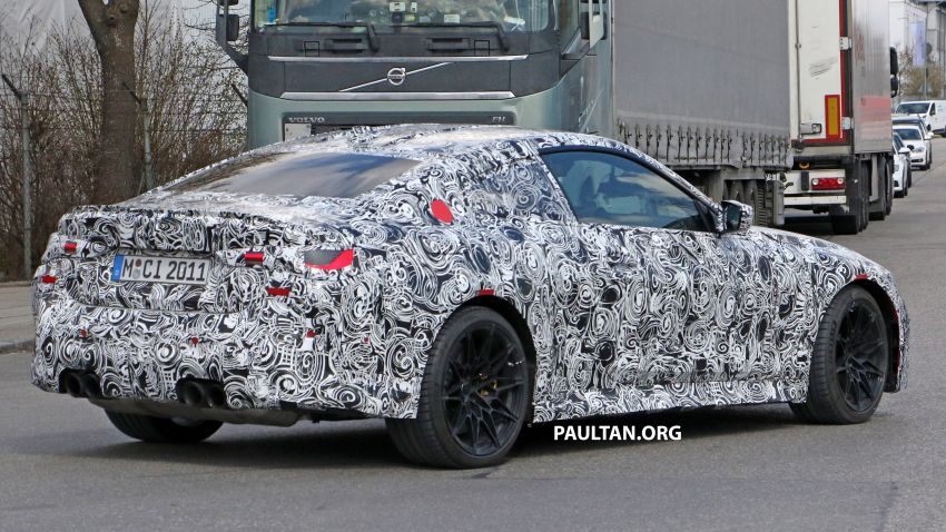 SPYSHOTS: G82 BMW M4 bares manual transmission 1107446