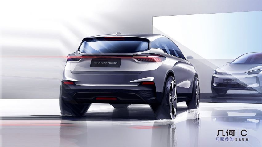 Geometry C electric hatchback teased in new sketches – how’s this for an electric Proton Suprima? 1106777