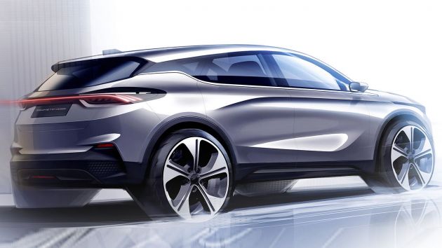 Geometry C electric hatchback teased in new sketches – how’s this for an electric Proton Suprima?