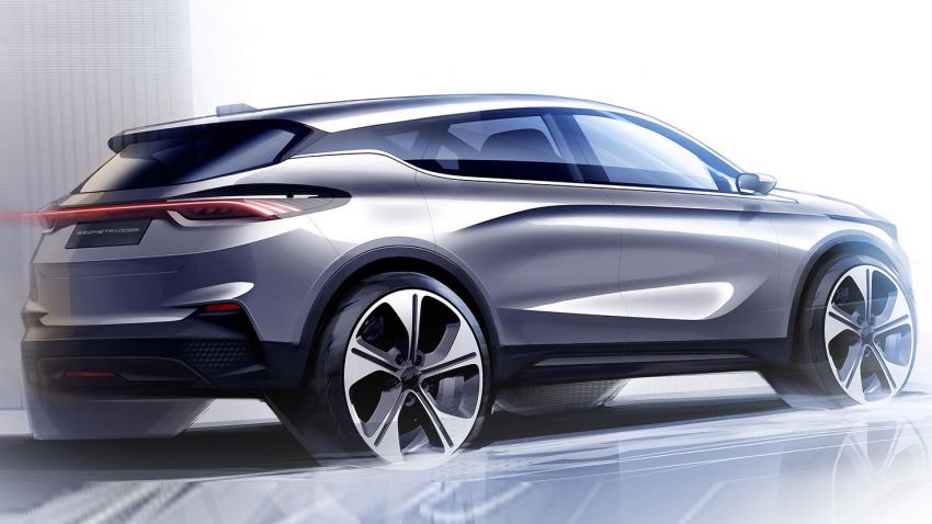 Geometry C electric hatchback teased in new sketches – how’s this for an electric Proton Suprima? 1106780