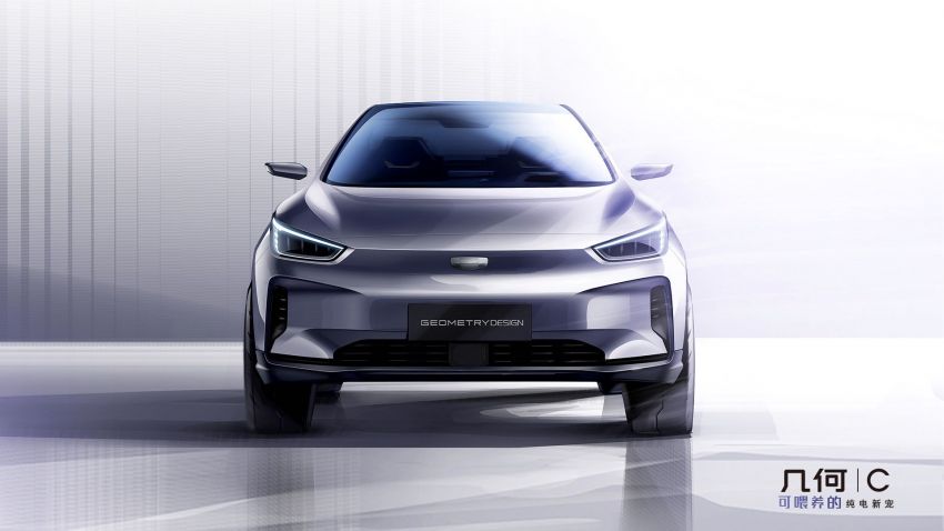 Geometry C electric hatchback teased in new sketches – how’s this for an electric Proton Suprima? 1106782