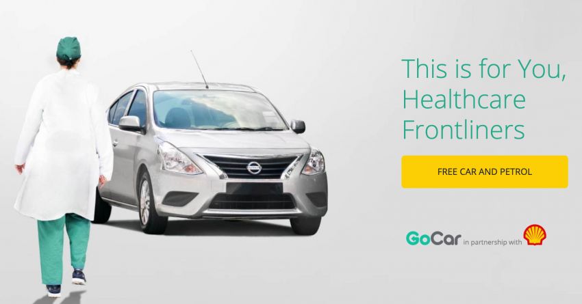 GoCar and Shell extend free Nissan Almera rentals, free fuel promo to healthcare frontliners until April 28 1106274