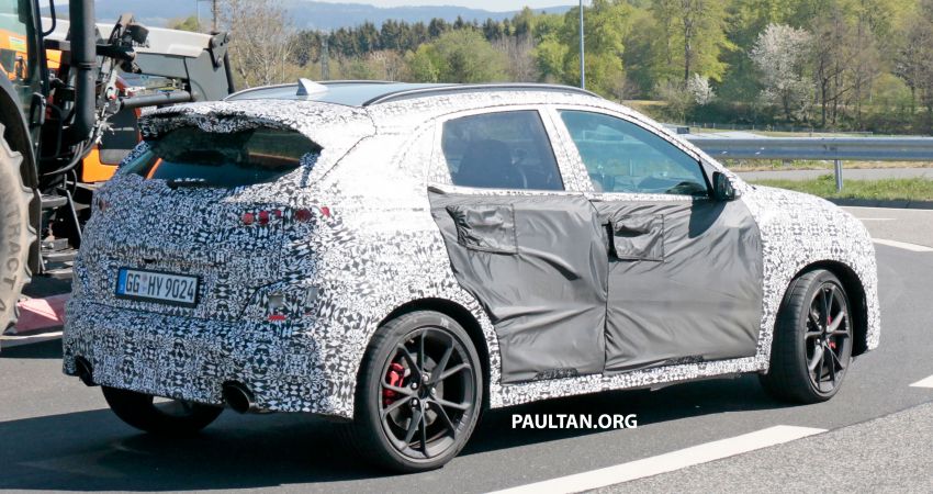 SPIED: Hyundai Kona N testing at the Nurburgring 1111234