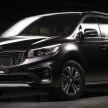 Kia Grand Carnival LX Flexi shown by dealers in Malaysia – 11-seat version of MPV launching soon?