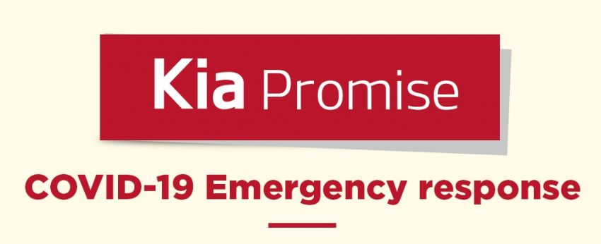 Kia Promise – global programme extends all Kia vehicle warranties expiring Feb 1-April 30 to June 30 1106279