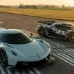 Koenigsegg Gemera and Jesko Absolut at Ängelholm