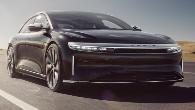 Lucid Air – first photo of production electric sedan