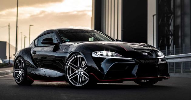 Toyota GR Supra tuned by Manhart now makes 450 PS
