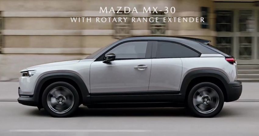 Mazda MX-30 to gain a rotary range extender this year 1104286