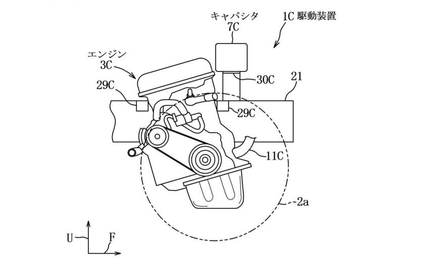 Mazda’s patent filing hints at rotary engine propulsion; in-wheel electric motor, capacitor-based hybrid system 1108358