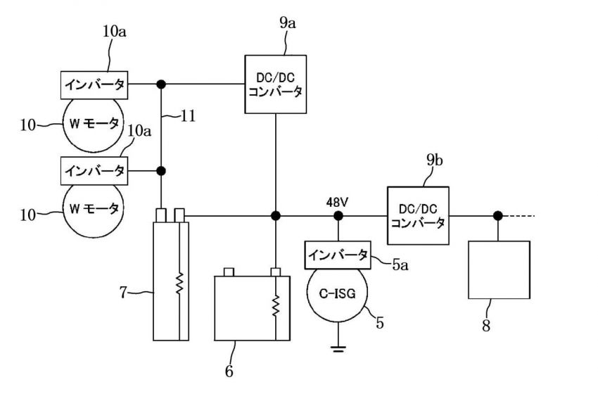 Mazda’s patent filing hints at rotary engine propulsion; in-wheel electric motor, capacitor-based hybrid system 1108353