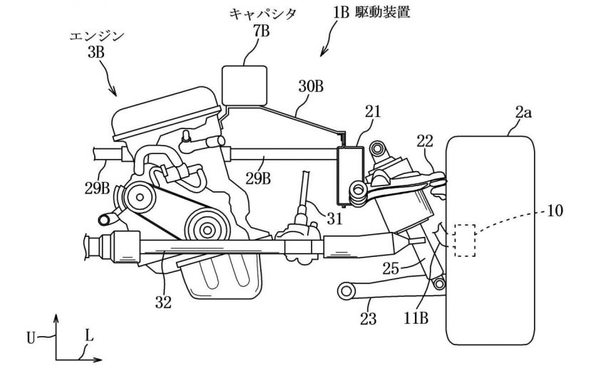 Mazda’s patent filing hints at rotary engine propulsion; in-wheel electric motor, capacitor-based hybrid system 1108357