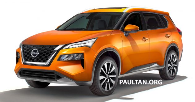 Next-gen Nissan X-Trail rendered – to debut this year?