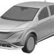 Nissan Ariya production electric SUV leaked in patent