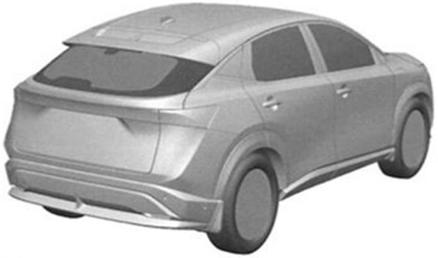 Nissan Ariya production electric SUV leaked in patent