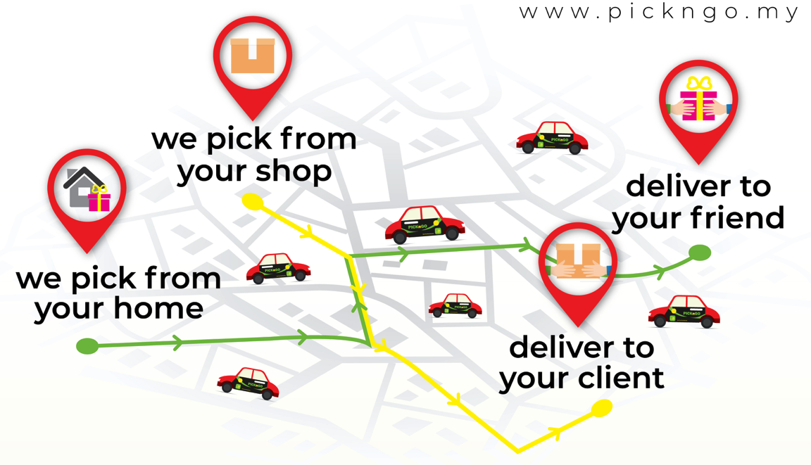 Pemandu teksi kini boleh tawar khidmat hantar makanan dan barang dengan aplikasi PICKnGO